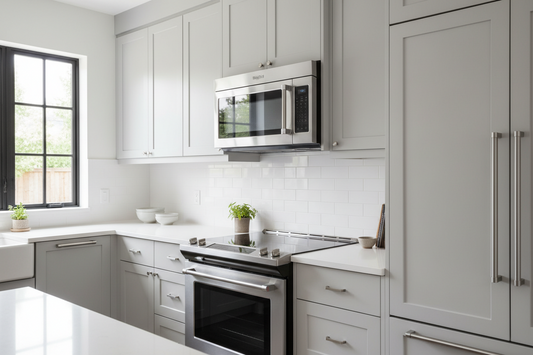 Over the Range Microwave Installation