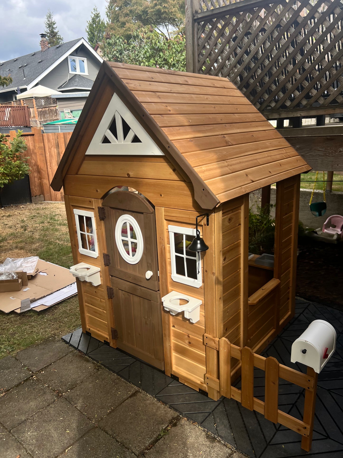 Wooden Playhouse Assembly