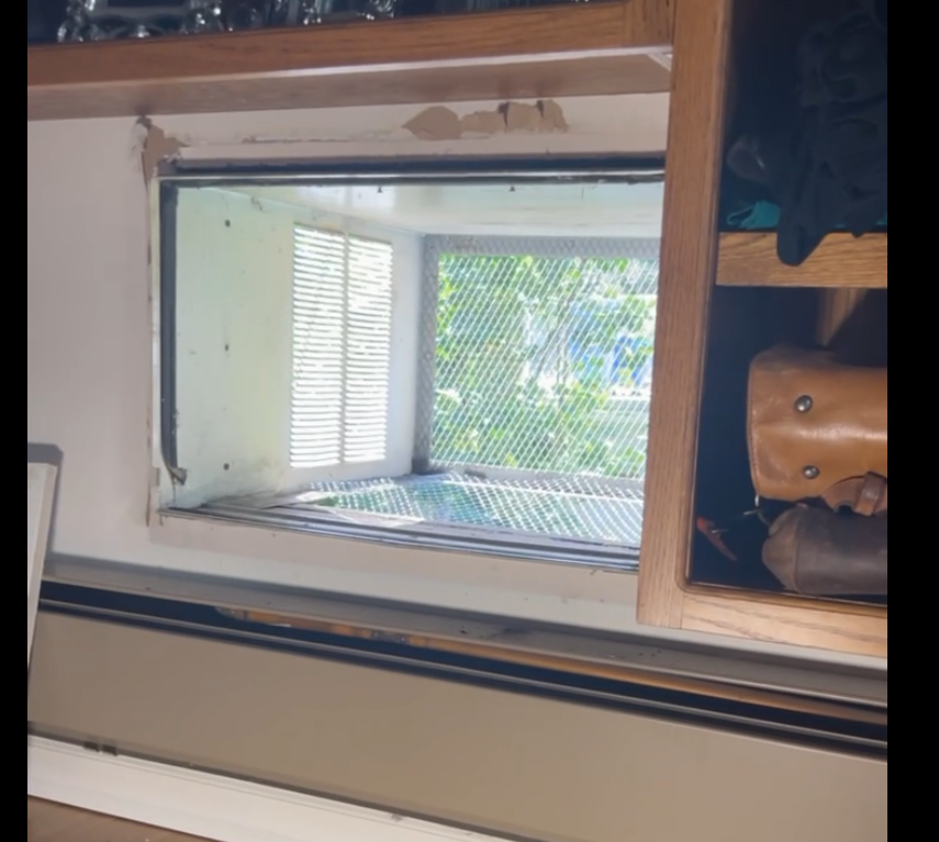 In-Wall AC Unit Installation