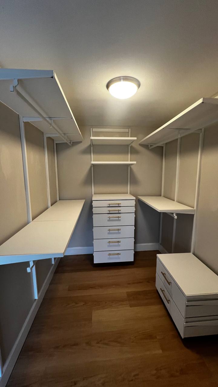 Elfa Closet Installation & Reinstallation