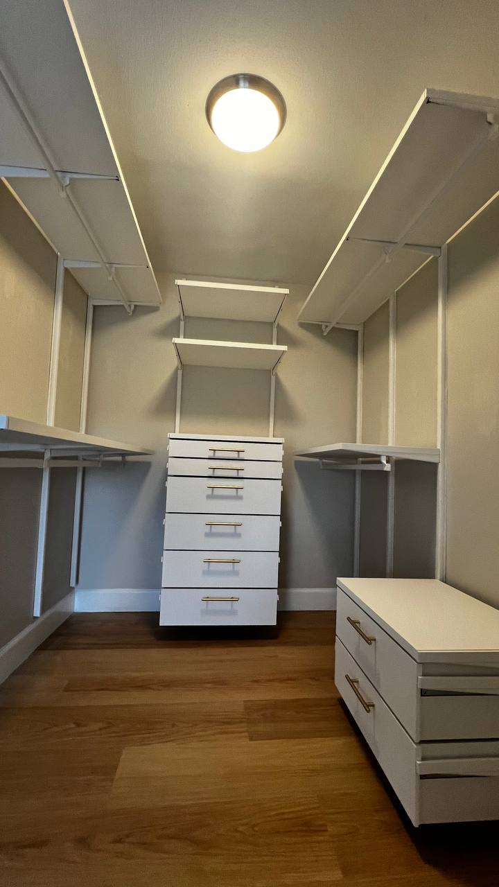 Elfa Closet Installation & Reinstallation