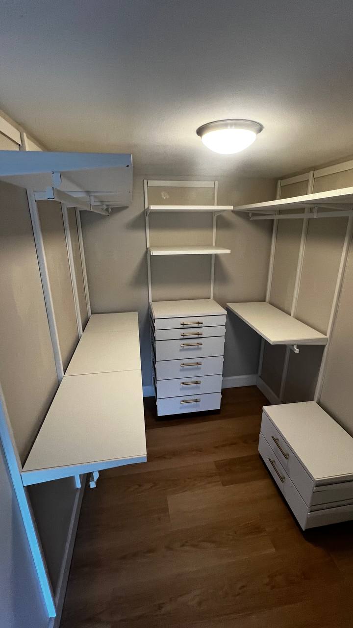 Elfa Closet Installation & Reinstallation